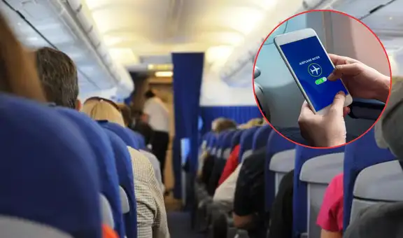 Piloto revela qué sucede cuando nos olvidamos activar el 'modo avión' en un vuelo: "Sus teléfonos intentarán conectarse a una torre"