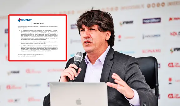 Sunat negó que hayan querido sacar a Jean Ferrari y confirmó que seguirá al mando de Universitario