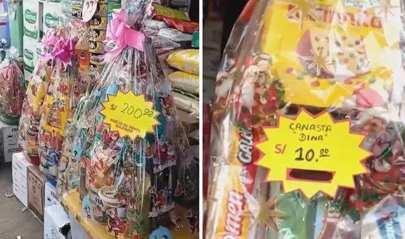 Peruano va a comprar canasta y queda atónito al hallar una a S/10: “Bien surtido”