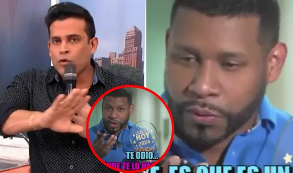 Christian Domínguez sorprende con peculiar reacción tras ganar premio al 'escándalo del año': "Bien emocionado"