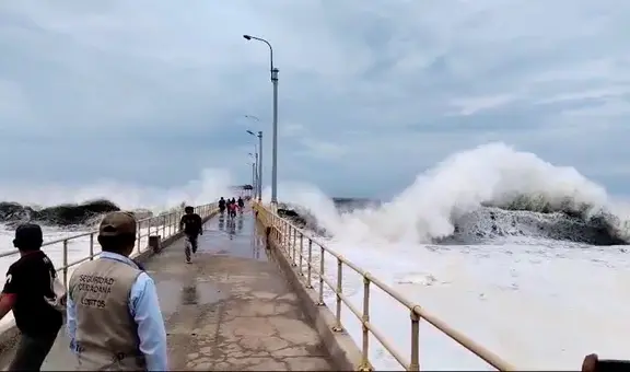 Oleaje anómalo en el litoral peruano: estos son los puertos y muelles cerrados por maretazo
