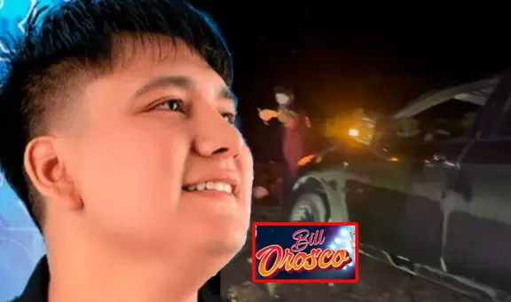 Bill Orosco se pronuncia tras salvarse de morir en accidente en la carretera de Trujillo: "Solo golpes y un gran susto"