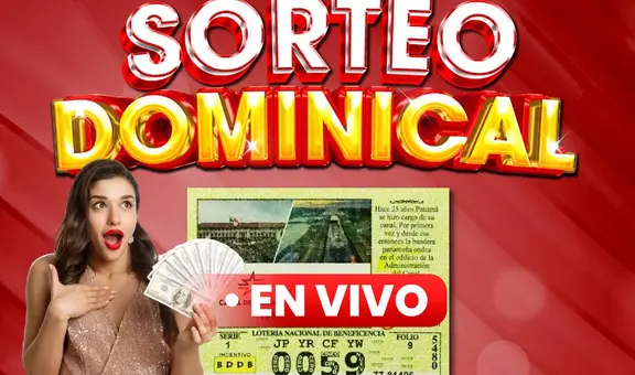 Resultados Sorteo Dominical EN VIVO HOY, 29 de diciembre: números ganadores de la Lotería Nacional de Panamá vía Telemetro