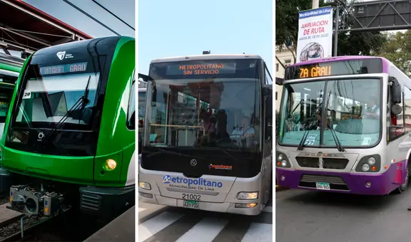 Año Nuevo 2025: horarios del Metropolitano, Metro de Lima y corredores para el feriado del 1 de enero