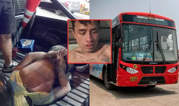 Serenazgo frustra asalto en bus El Rápido en Comas: delincuente intentaba robar a pasajeros con arma de fuego