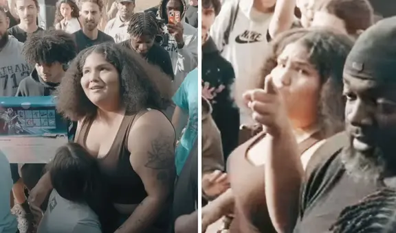 Famoso rapero y youtuber regalan PS5 a una familia, pero mujer sorprende al exigir otra más