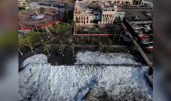 Oleajes anómalos continuarán hasta despúes de Año Nuevo