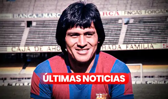 Murió Hugo Sotil: últimas noticias del recordado ídolo del fútbol peruano y del Barcelona