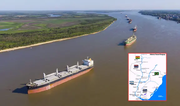 La Hidrovía en Sudamérica que conecta 150 puertos en 5 países: ¿cómo se transformó en una superautopista de cocaína hacia Europa?