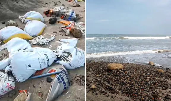 La playa de Máncora que quedó destruida por fuertes oleajes anómalos: "Ahora solo hay piedras"