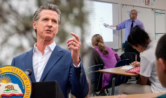 Las nuevas leyes de Gavin Newsom que beneficiarían a estudiantes y profesores en California