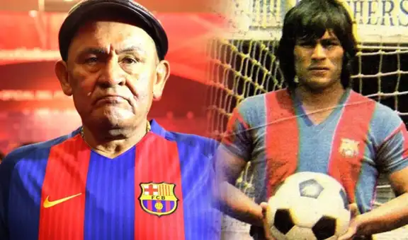 Hugo Sotil reafirma su amor por Barcelona con su emotivo último deseo: “Que me entierren con la camiseta”