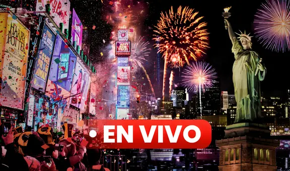 Año Nuevo 2025 EN VIVO: sigue los festejos de la Nochevieja en Estados Unidos y la cuenta regresiva
