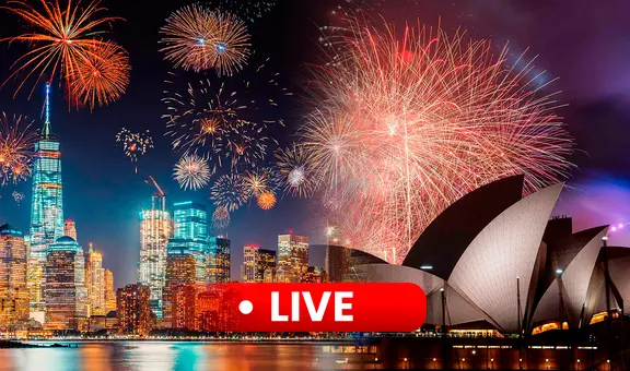 Happy New Year 2025 LIVE: follow the countdown and celebrations around the world to say goodbye to the Old Year