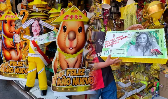 Piñatas de Dina Boluarte arrasan en Arequipa para Año Nuevo: el reflejo del rechazo ciudadano hacia 2025