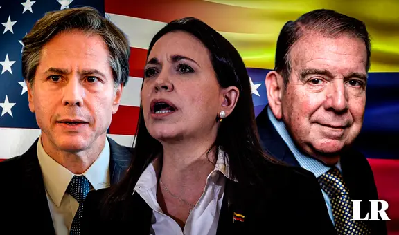 Blinken reitera apoyo de EE. UU. a María Corina Machado y Edmundo González: "Comprometido con la democracia"
