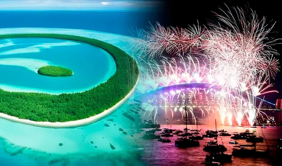 Conoce cuál es el primer y el último país que recibirá el Año Nuevo 2025 en todo el mundo