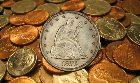 La icónica moneda de 20 centavos de 1876 que se vende por más de US$500.000 en EE. UU.