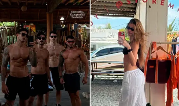 ¿Confirman ruptura? Hugo García pasará Año Nuevo con Patricio Parodi en Tulum, mientras Alessia Rovegno está en Uruguay