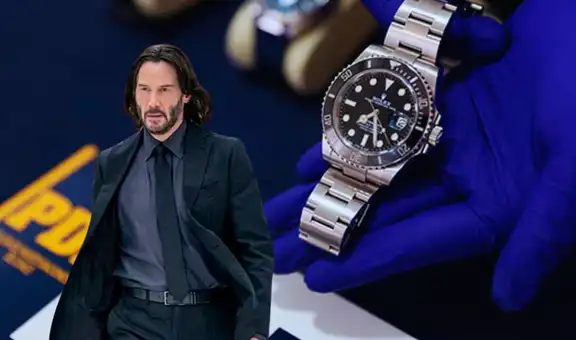 Recuperan en Chile el Rolex robado de la mansión de Keanu Reeves en California tras meses desaparecido