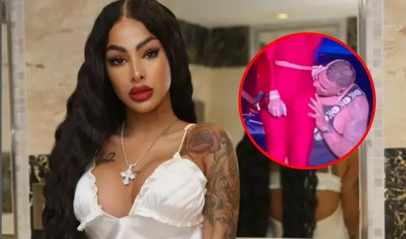 Max Santos muerde y hace tocamientos indebidos a Yailin 'La más viral' en pleno concierto de Aventura