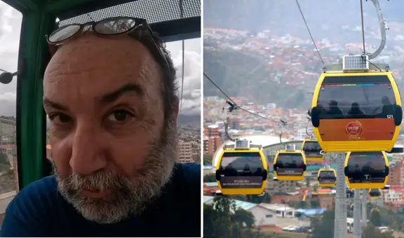 Peruano queda impactado con teleférico en Bolivia y pide uno para el Perú: "Debe haber uno en la av. Javier Prado"