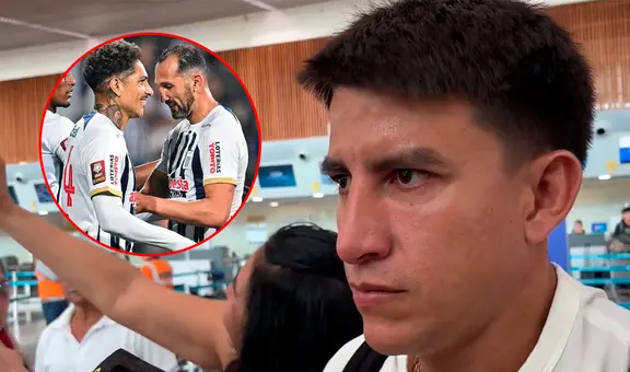 Fernando Gaibor ilusionado por jugar con Paolo Guerrero y Hernán Barcos en Alianza Lima: "Todos saben quiénes son"