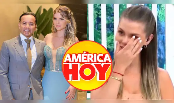 Brunella Horna niega que Richard Acuña la haya obligado a renunciar a 'América hoy': "Nunca se mete"