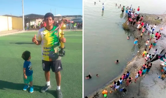 Joven padre muere ahogado tras rescatar a su hijo en el río Chira durante un paseo familiar en Piura