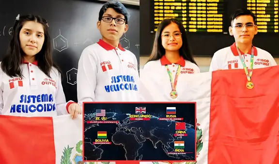 Perú triunfa con 70 medallas mundiales en matemáticas, ajedrez y ciencias: se enfrentó a potencias como EE.UU., Rusia y China