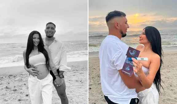 Pinky Show, conductor de ‘Exponiendo infieles’, y Fiorella Vitteri anuncian que serán padres: “Te amamos mucho”