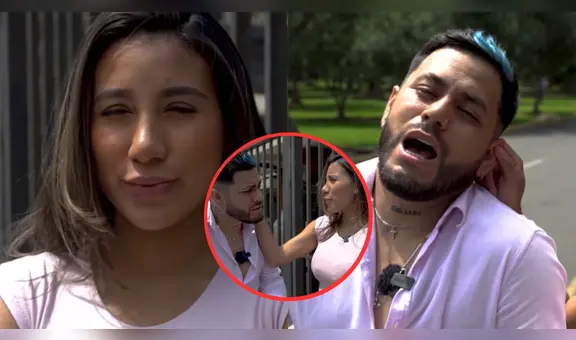 Samahara Lobatón 'enfurece' contra Bryan Torres y le jala las orejas en plena calle: "¿Cómo que pobre novio?"