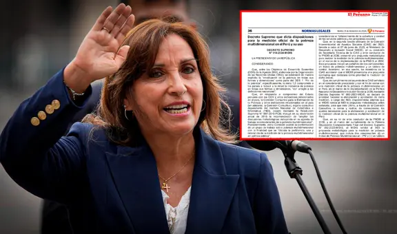 Nuevos indicadores de pobreza del Gobierno de Dina Boluarte ya no medirían anemia, desnutrición ni rendimiento escolar