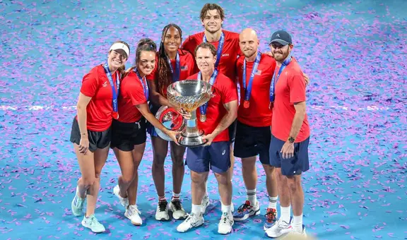 EE. UU. gana la United Cup por segunda vez: las victorias de Gauff y Fritz consolidaron la obtención del torneo