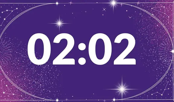 ¿Qué significa ver la hora espejo 02:02 en el reloj?