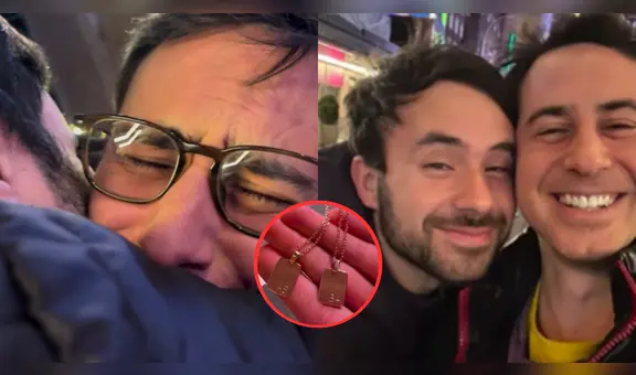 Bruno Ascenzo y su novio Adrián Bello anuncian su compromiso con romántico video: "Sorpresa"