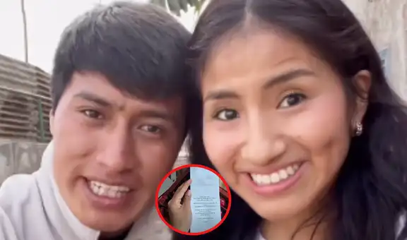 Waldir Maqque sorprende a su novia Lizeth Atoccsa con romántico detalle por cumplir 6 meses de relación: "Te amo"