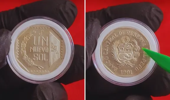 La moneda peruana de S/1 de 1991 que podría valer hasta S/180: ¿qué características tiene y por qué cuesta tanto?