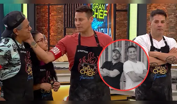 Luigui Carbajal es eliminado de 'El gran chef famosos' y usuarios notan incómoda actitud con Ricky Trevitazo: "Ni se miraron"