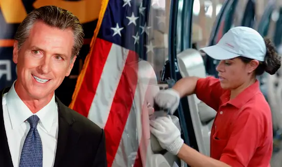 Atentos, inmigrantes en USA: las nuevas leyes de Gavin Newsom en California que aumentarán tu salario en 2025