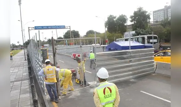 Acceso subterráneo a Vía Expresa estará cerrado hasta febrero