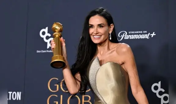 Demi Moore: de aceptar que su carrera había terminado a ganar el Globo de Oro