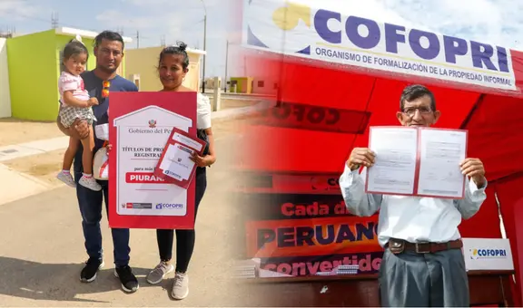 Estos son los 5 beneficios que tendrás como propietario si ya registraste tu título de propiedad, según Cofopri