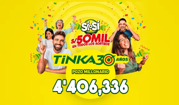 Resultados de la Tinka HOY, miércoles 08 de enero: números ganadores, premios y el Pozo Millonario