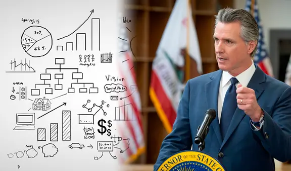 Gavin Newsom revela plan para afrontar el 2025 con nuevo presupuesto en California: más de US$320.000 millones