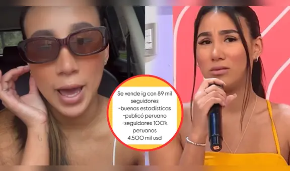 Samahara Lobatón responde críticas por vender su cuenta de Instagram a $4.500: "Tiene muy buenas métricas"
