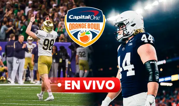 [ESPN] Notre Dame vs Penn State EN VIVO HOY: horario, qué canal transmite y previa del Orange Bowl NCAA