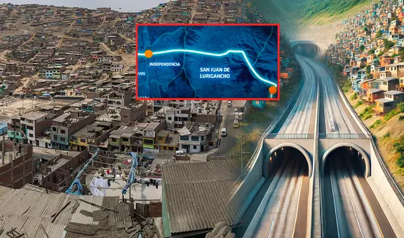 Un túnel bajo Independencia conectará con San Juan de Lurigancho en 5 minutos: estaría listo en 5 años, según MTC