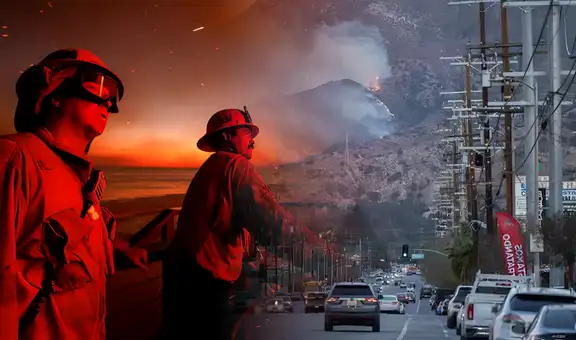 Estado de emergencia en California: estas son las carreteras cerradas por incendios forestales en Los Ángeles