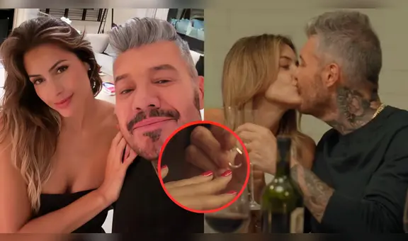 ¿Se comprometieron? Filtran video de Marcelo Tinelli dándole lujoso anillo a Milett Figueroa en medio de rumores de ruptura